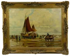 Untitled by Heinz Robert Schubert, Oil on Canvas, offered Aug 2020