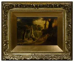 Jean Baptiste Coene, Untitled, Oil on Paper