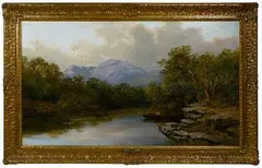 In Killorney by Nathaniel Everett Green, Oil on Canvas, offered Aug 2020