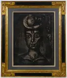 Georges Rouault, Femme Affranchie, a Quattorze Heures Chante Midi, Etching and Aquatint