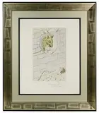 The Beloved Looks Forth by Salvador Dalí, Lithograph, offered Jul 2020