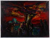 Requiem by Edith Bry, Oil on Canvas, offered Jun 2020