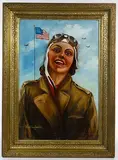 Untitled by John Bradshaw Crandell, Oil on Canvas Board, offered Jun 2020