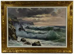 Untitled by Guido Odierna, Oil on Canvas, offered Jun 2020
