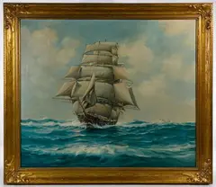 Untitled by Arthur Bracy, Oil on Canvas, offered May 2020
