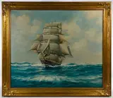 Untitled by Arthur Bracy, Oil on Canvas, offered May 2020