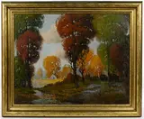 Untitled by Ernest Fredricks, Oil on Canvas, offered May 2020