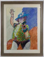 Irving Marcus, Teach, Mixed Media