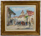 Untitled by Pietro De Francisco, Oil on Canvas, offered May 2020