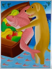 Audes Saul, Untitled, Oil on Canvas