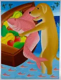 Untitled by Audes Saul, Oil on Canvas, offered May 2020