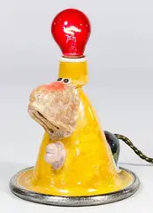 Clayton Bailey, Hieronymus Nose Lamp, Ceramic