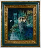 To the Old King by Dan Wuthrich, Oil on Board, offered Apr 2020