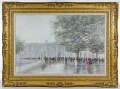 Untitled by E. J. Cygne, Oil on Canvas, offered Apr 2020