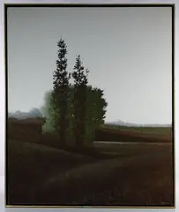 Three Trees by Robert Kipniss, Oil on Canvas, offered Apr 2020