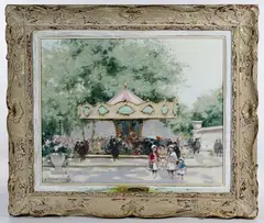 Untitled by Andre Gisson, Oil on Canvas, offered Apr 2020