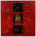Untitled by Roberto Fantini, Oil on Burlap, offered Feb 2020