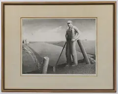 Grant Wood, In the Spring, Lithograph