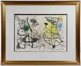 Joan Miró, Le Courtesan Grotesque, Aquatint