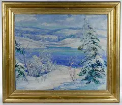 Pohe's Pond by Thomas Herbert Smith, Oil on Canvas, offered Dec 2019