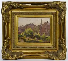 Dirk Filarski, Untitled, Oil on Board