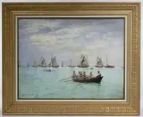 Untitled by Augustin Marcotte de Quivières, Oil on Canvas, offered Dec 2019