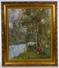 Franz Martinek, Untitled, Oil on Canvas