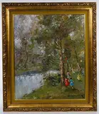 Untitled by Franz Martinek, Oil on Canvas, offered Dec 2019