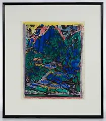 Untitled by Shikō Munakata, Woodblock Print, offered Dec 2019