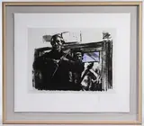 Ronnie Wood, Charlie & Keith Exercising, Etching