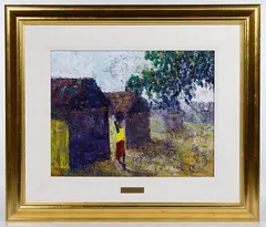 Impasto by Samuel Akainyah, Oil on Canvas, offered Dec 2019