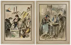Guy Neyrac, Untitled, Watercolor on Paper