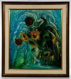 Curt Frankenstein, Untitled, Acrylic on Board