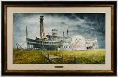 The Great Republic by Robert Addison, Tempera on Board, offered Oct 2019