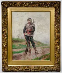 Thomas Corwin Lindsay, Untitled, Oil on Canvas