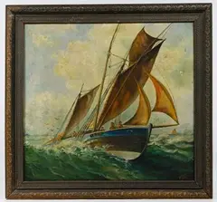 Bertram Nicholls, Untitled, Oil on Canvas