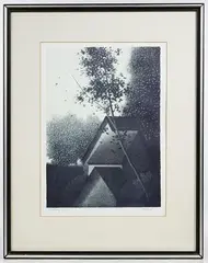 Rooftops II by Robert Kipniss, Lithograph, offered Oct 2019