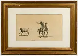 Pen and by Edward Borein, Ink on Paper, offered Sep 2019