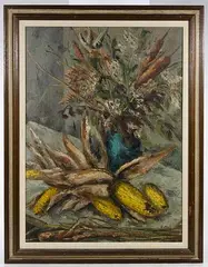 Harry Mintz, Untitled, Oil on Board