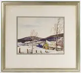 Untitled by John Cowan Templeton, Watercolor on Paper, offered Sep 2019
