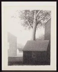 Late Light by Robert Kipniss, Graphite on Paper, offered Sep 2019