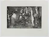 Pablo Picasso, Dans l'Atelier, Aquatint and Drypoint