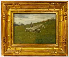 Charles P. Gruppé, Untitled, Oil on Board