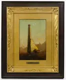 John Francis Murphy, Old Ruins, Oil on Canvas