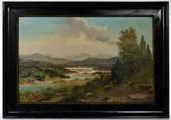 Adhémar Richard, Untitled, Oil on Canvas