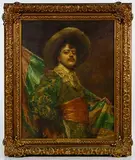 Le Porte-Etendard by Hippolyte Francois Leon Duluart, Oil on Board, offered Aug 2019