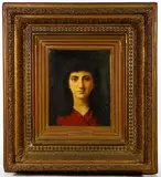 Jean-Jacques Henner, Untitled, Oil on board
