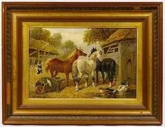 John Frederick Herring, Jr., Untitled, Oil on Canvas