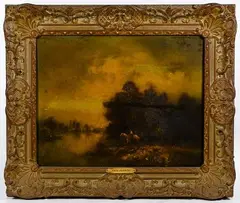 Paul Vernon, Untitled, Oil on Board