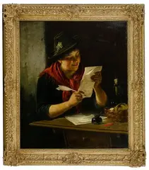 Rudolf Epp, Untitled, Oil on Canvas on Board